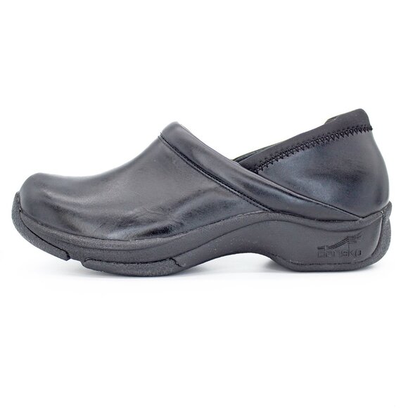 Dansko Women's Kelsey Black Leather Pro Anti-Slip Clog: Size: EU 39 / US 8.5-9 - Picture 1 of 6